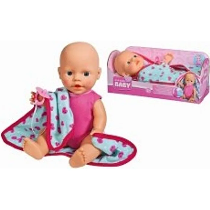 New Born Baby mit Schmusedecke