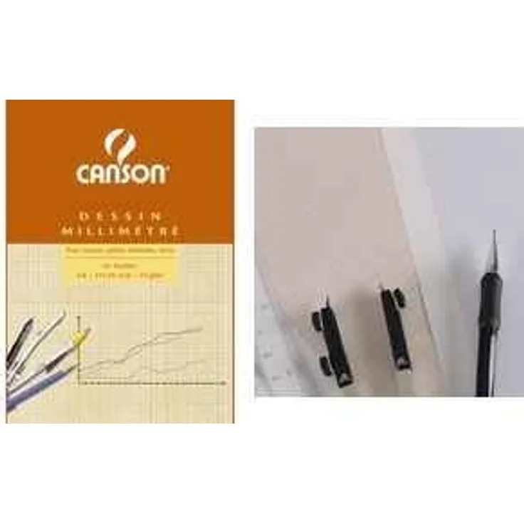 CANSON Millimeterpapier Block DIN A4 90 gqm