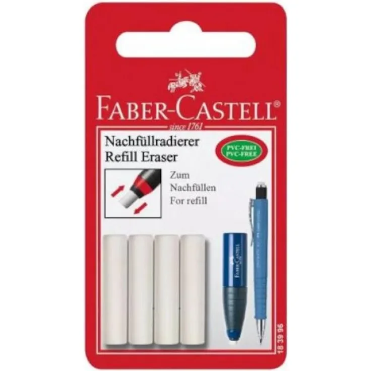 Faber-Castell Ersatzradierer für Radierstift Blister 183996