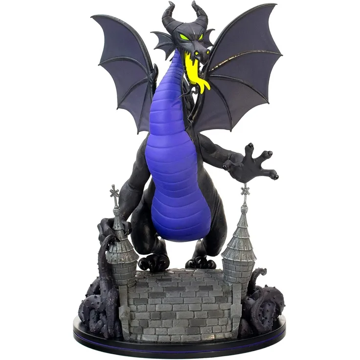 Quantum Mechanix Maleficent Dragon Q-Fig Max Elite Standard
