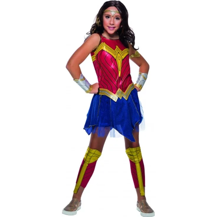Rubies 3701002 - Wonder Woman WW 84 Deluxe, DC Comics Kinder Kostüm, 3 - 8 Jahre : M