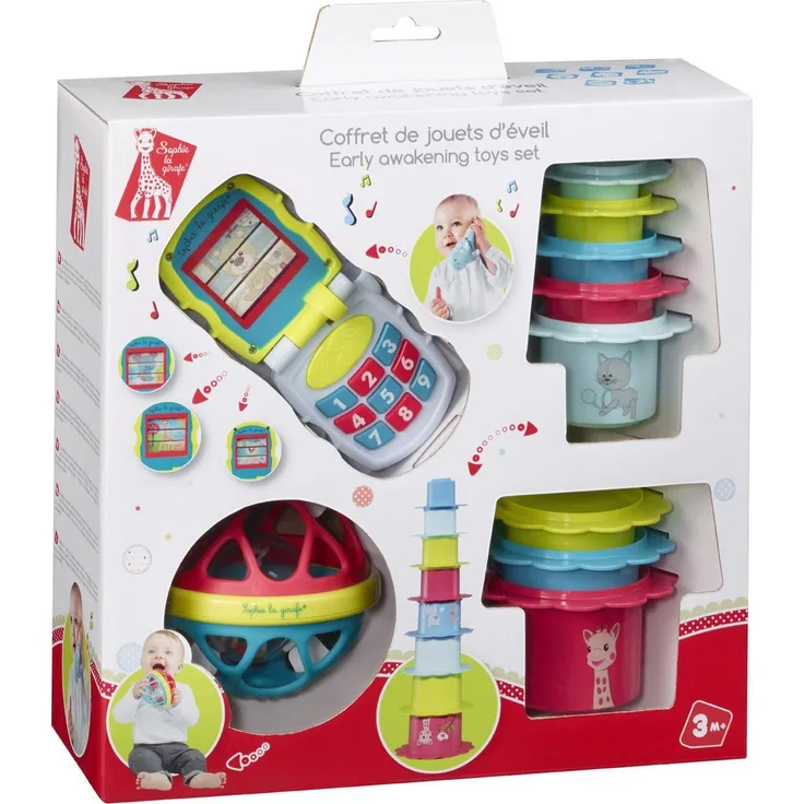 Sophie die Giraffe frühes Lernspielzeug-Set