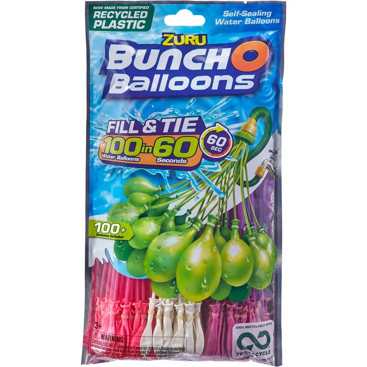 Zuru Wasserbomben Bunch o Ballons 100 Wasserballons