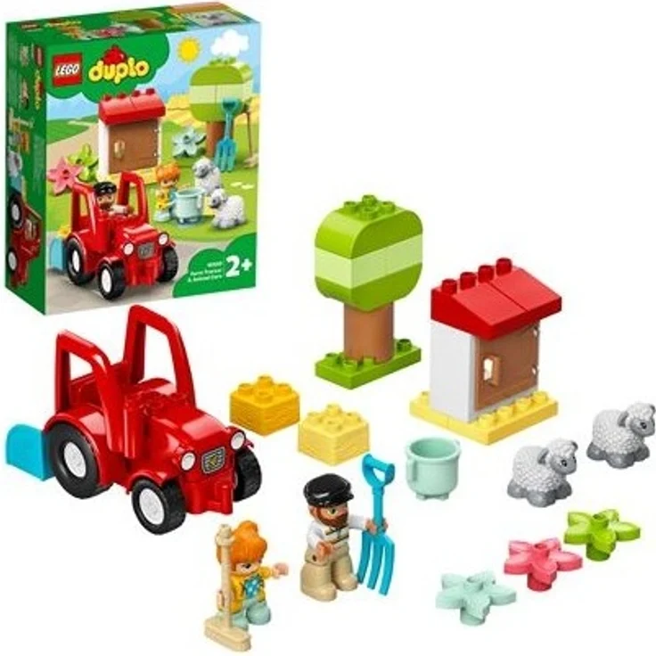 LEGO® DUPLO 10950 'Traktor und Tierpflege', 27 Teile, ab 2 Jahren – Bild 1