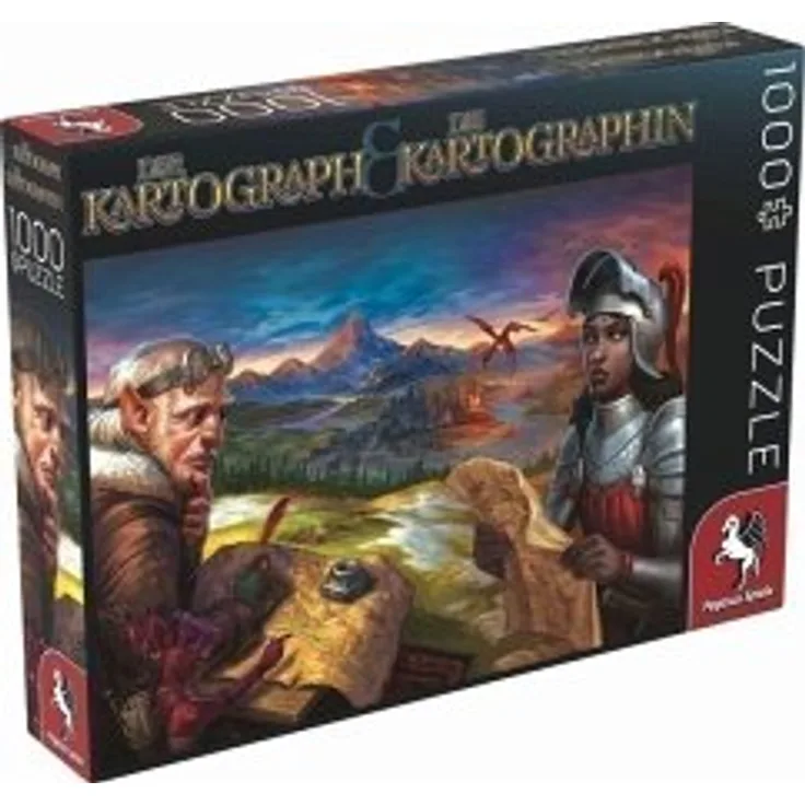 Puzzle Motiv Kartograph, 1. 000 Teile