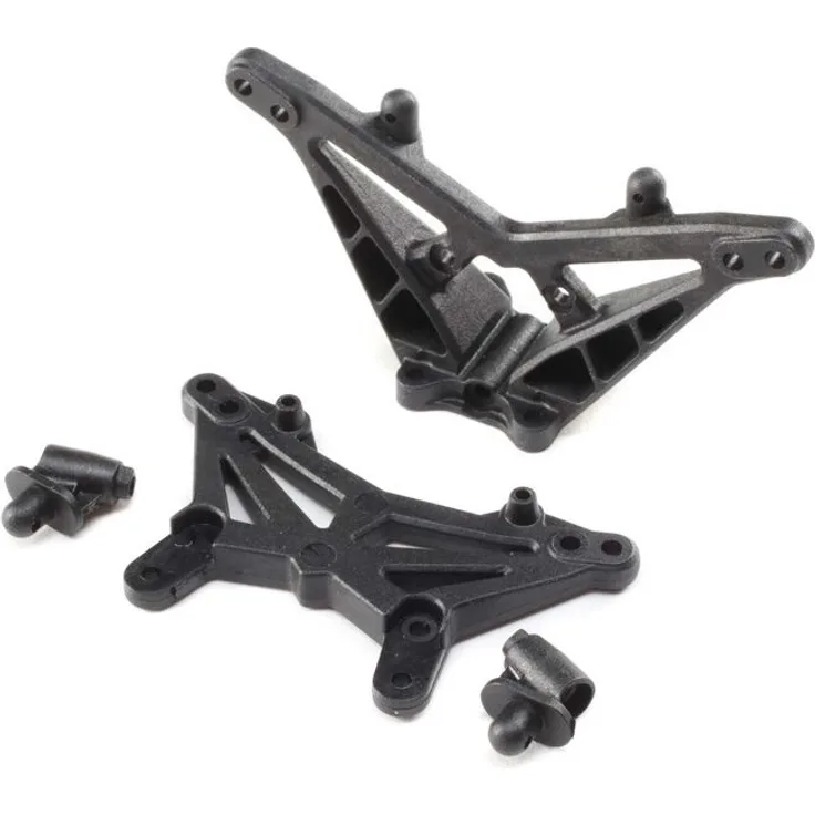 Losi LOS214011 Vorderer und hinterer Stoßdämpferturm: Mini-T 2. 0