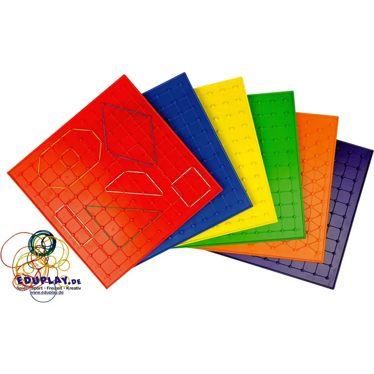 Eduplay Geo Brett 6er Set 23 cm