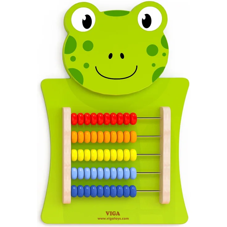 VIGA 50679 Toys-Wandspiel-Frosch, Multi Color