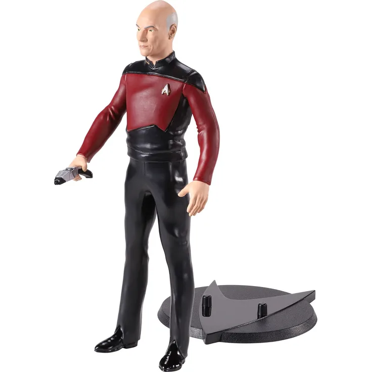 The Noble Collection Star Trek The Next Generation Capt. Picard Bendyfig