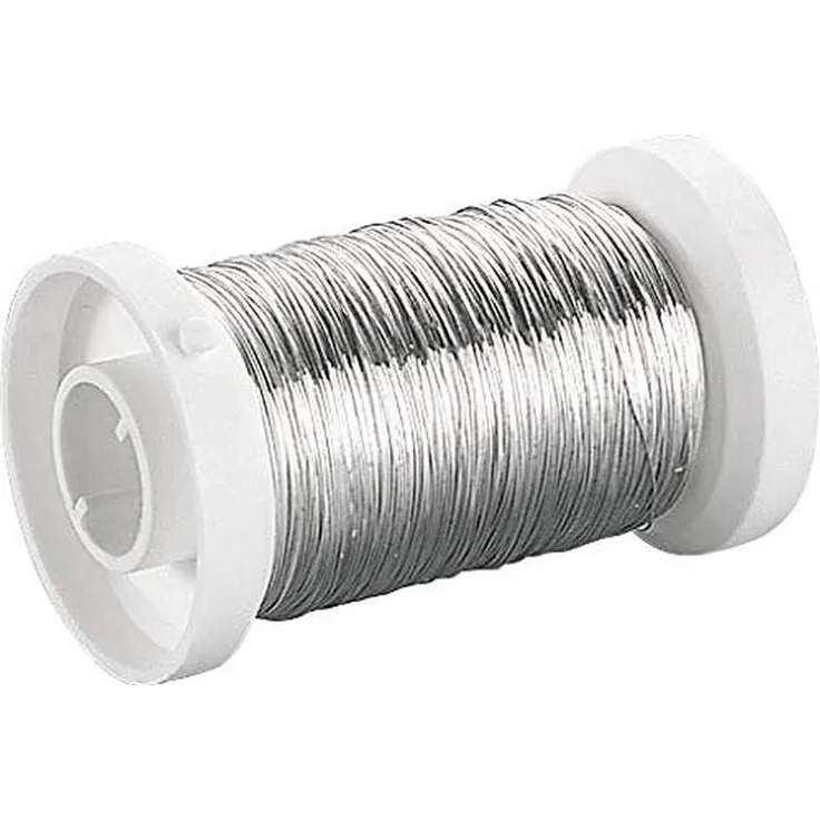 Knorr Prandell 216468810 Knorr prandell 216468810 Silberdraht Ø 0,6 mm 15 m , versilbert mit Kupferkern