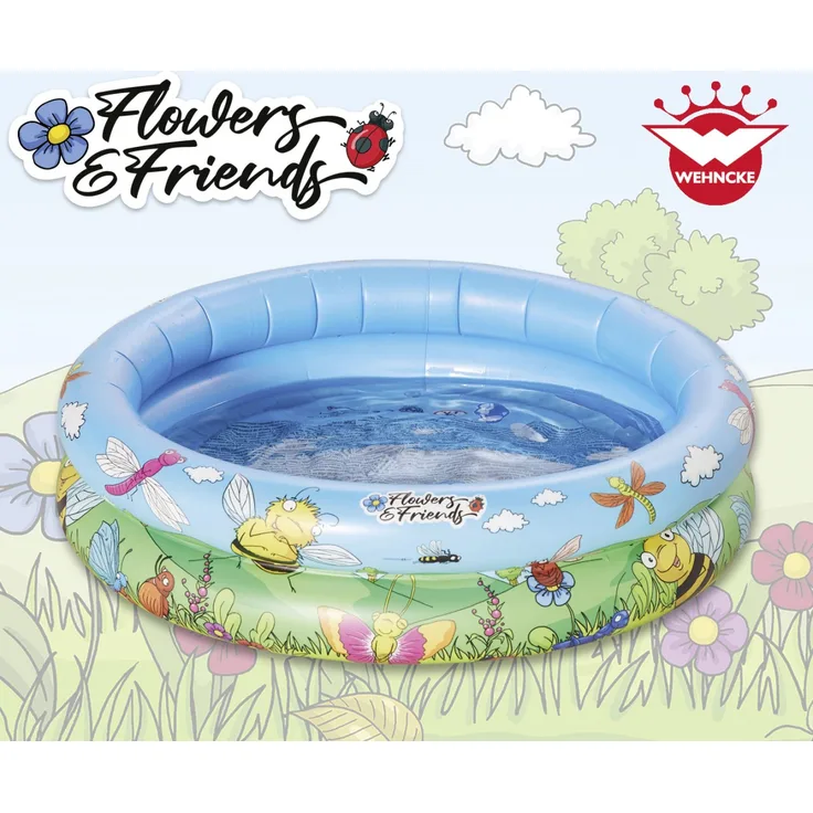 Happy People Flowers & Friends Babypool 74 x 18 cm