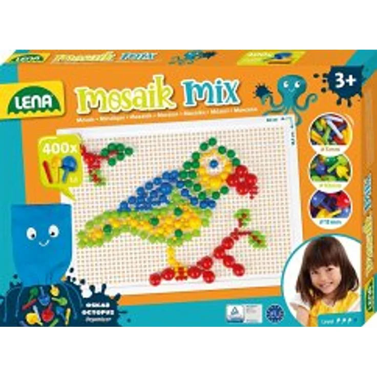 LENA® 35594 - Mosaik Set Color Mix 400, groß – Bild 2