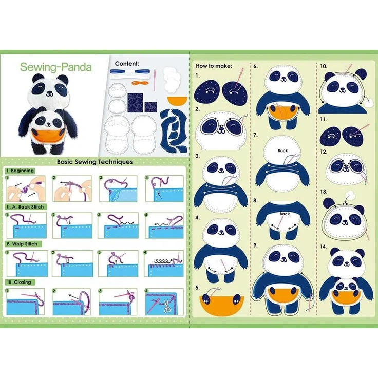 Avenir Nähset Sewing Panda – Bild 2
