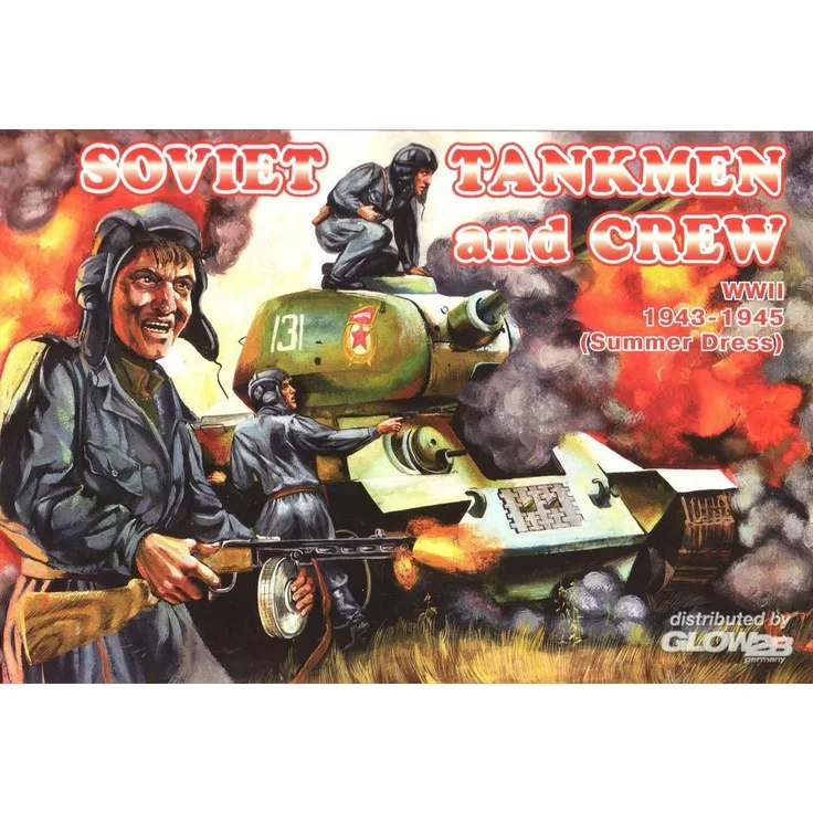 Orion ORI72036 Soviet tankmen and crew, 1943-1945