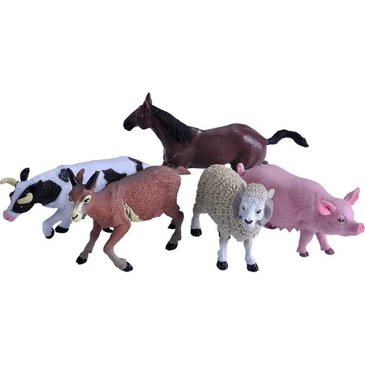 Wild Republic bauernhof-Tierfiguren Junior 5-tlg