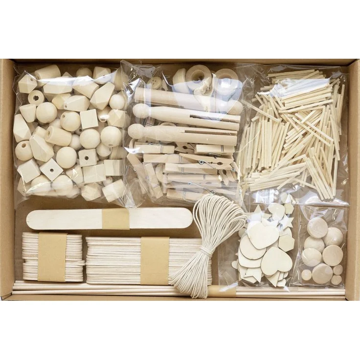 folia Kreativbox Holz mix – Bild 4