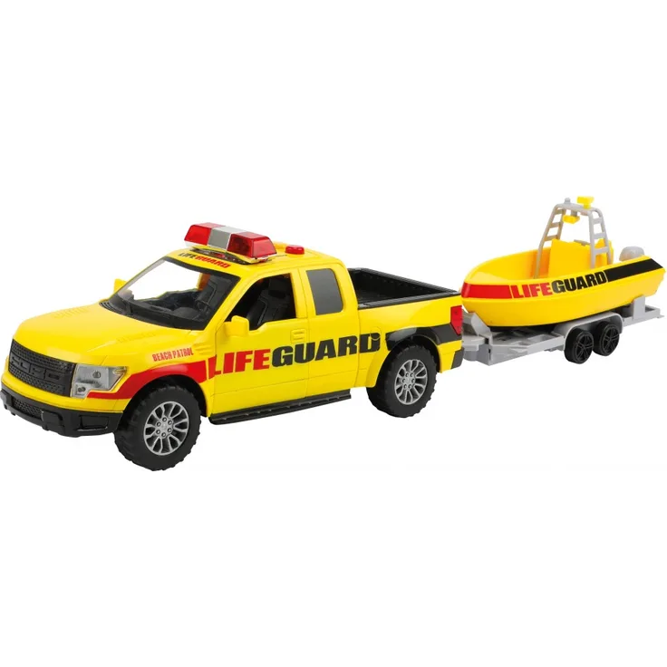 spielgarnitur Rettungsschwimmer Junior 48 cm gelb 2-teilig