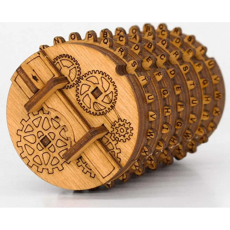 Kryptos - Cryptex Bausatz aus Holz