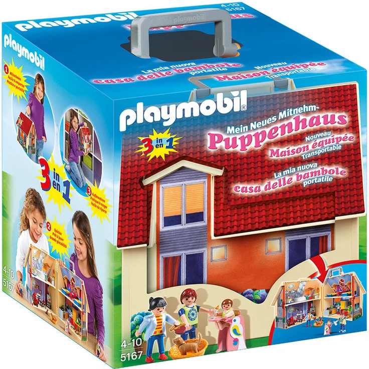 PLAYMOBIL Neues Mitnehm-Puppenhaus – Bild 1