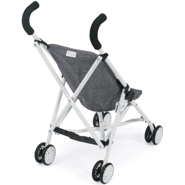 Mini-Buggy ROMA für Puppen, Jeans grey – Bild 5