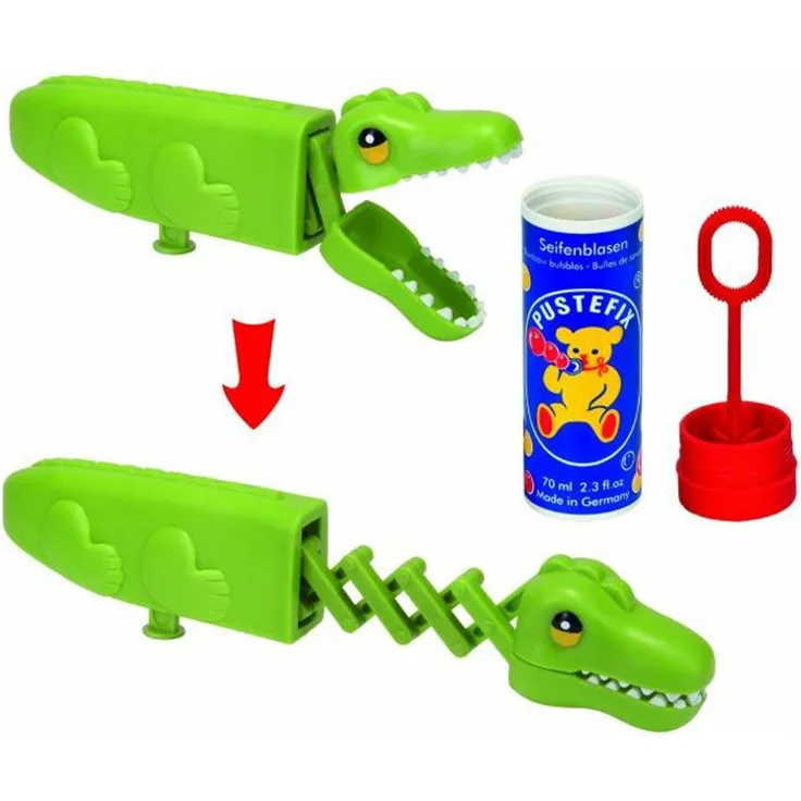 Pustefix 869-475 "Bubblegator" + 70ml Seifenblasen Fluid