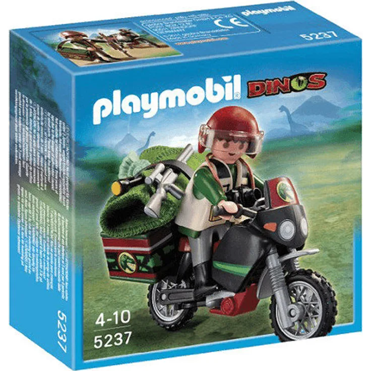Playmobil Dinos 5237 'Dinoforscher mit Geländemaschine', 17 Teile, ab 4 Jahren