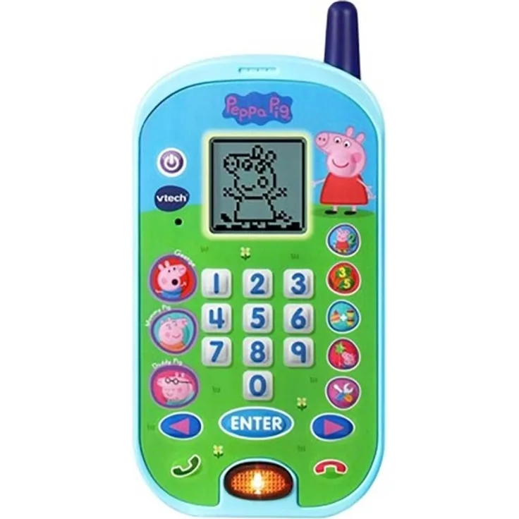 V-Tech Vtech Peppa Pig Learning Phone Version DK