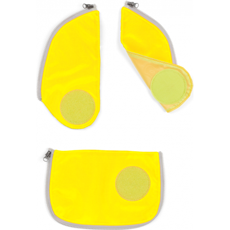 Ergobag Pack Cubo Cubo Light Wide Sicherheits Zip-Set Gelb 3-teilig - Preisvergleich
