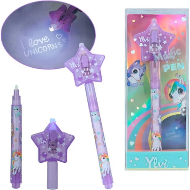 Ylvi Geheim Stift mit LED-Licht