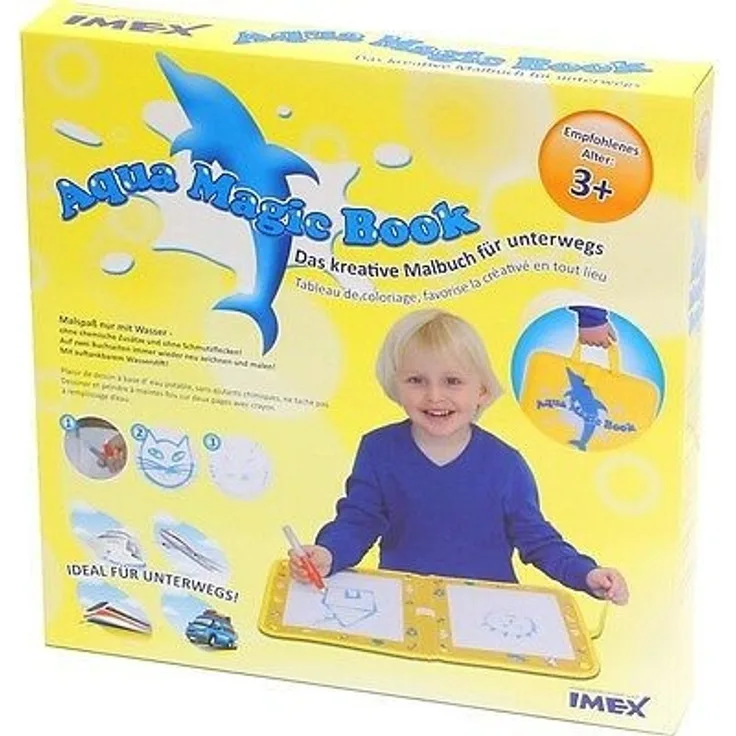 Imex Aqua Magic Book Magischer Malspaß mit Wasser