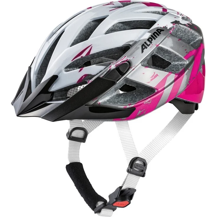 Fahrradhelm Alpina Panoma 2. 0 pearlwhite-magenta Gr. 56-59cm – Bild 3