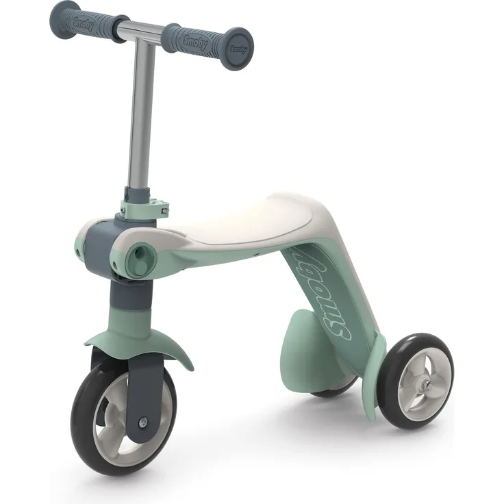 Smoby Toys - Switch Roller für Kinder mit 3 Rädern - 2-in-1 Laufrad & Dreirad-Scooter mit höhenverstellbarem Lenker - ab 18 Monate bis 3 Jahre