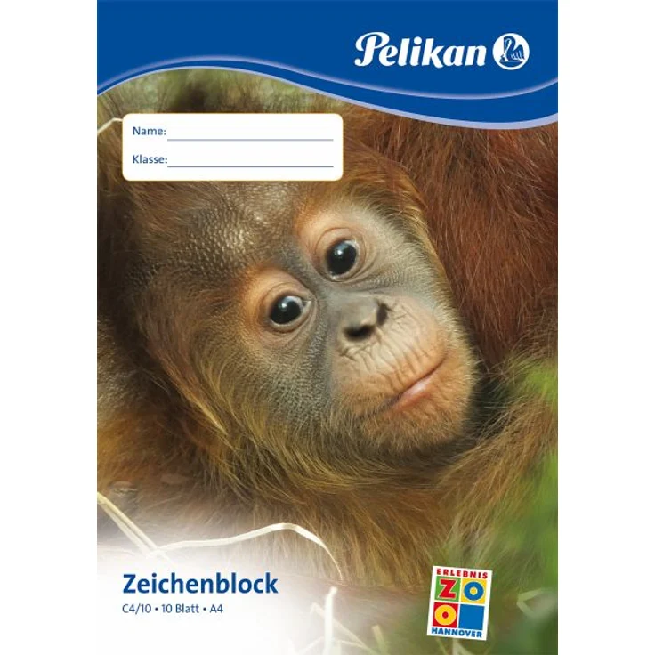 Pelikan Zeichenblock DIN A4 mit 10 Blatt in guter Schulqualität - Preisvergleich – Bild 3