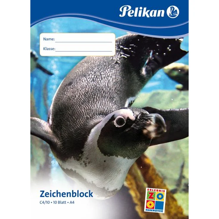 Pelikan Zeichenblock DIN A4 mit 10 Blatt in guter Schulqualität - Preisvergleich – Bild 4
