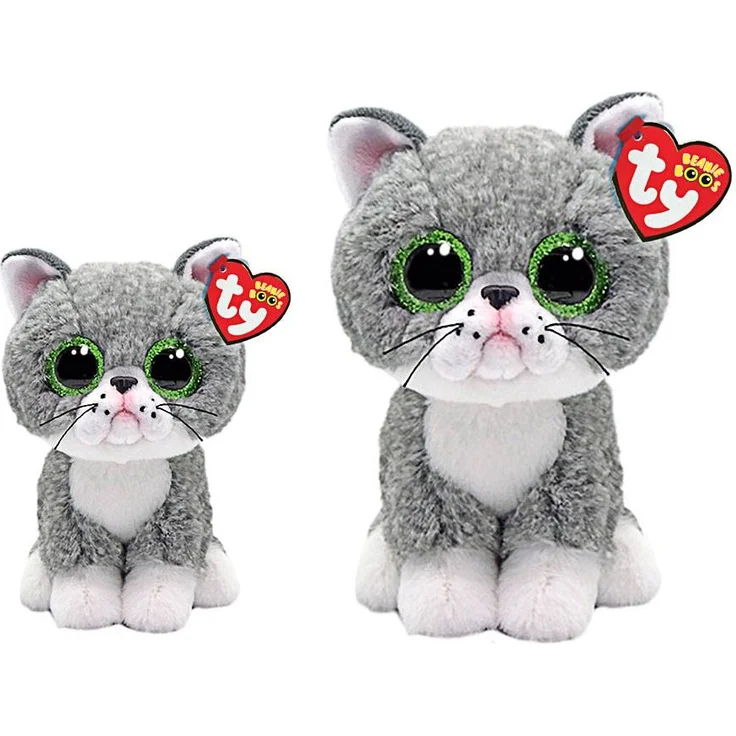 Ty Beanie Boos, "Fergus", Katze, unterschiedliche Größe – Bild 1