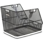 Basil Hinterradkorb Class für Schultasche schwarz 38x31x27 cm