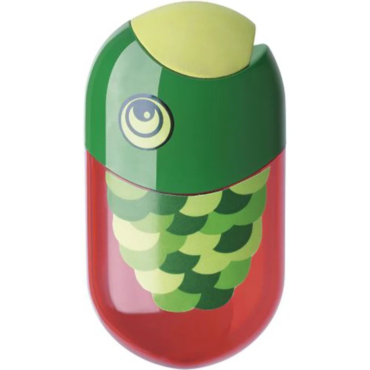 FABER-CASTELL Doppelspitzdose Fisch inkl. Radierer – Bild 1