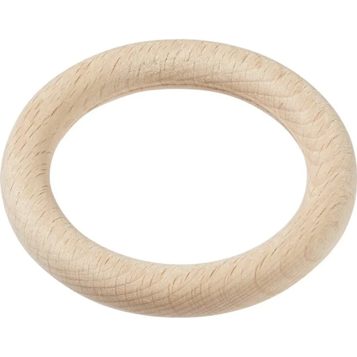Schnulli-Holzring 70 x 10 mm, Buche natur, Btl. 1 St.