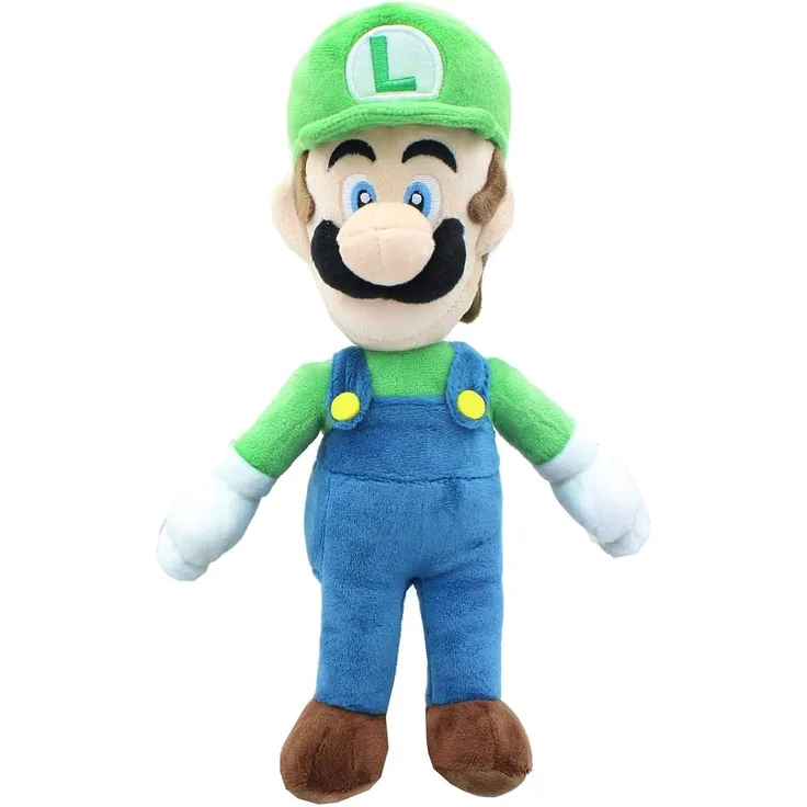 Super Mario Plüschfigur: Luigi (17 cm)