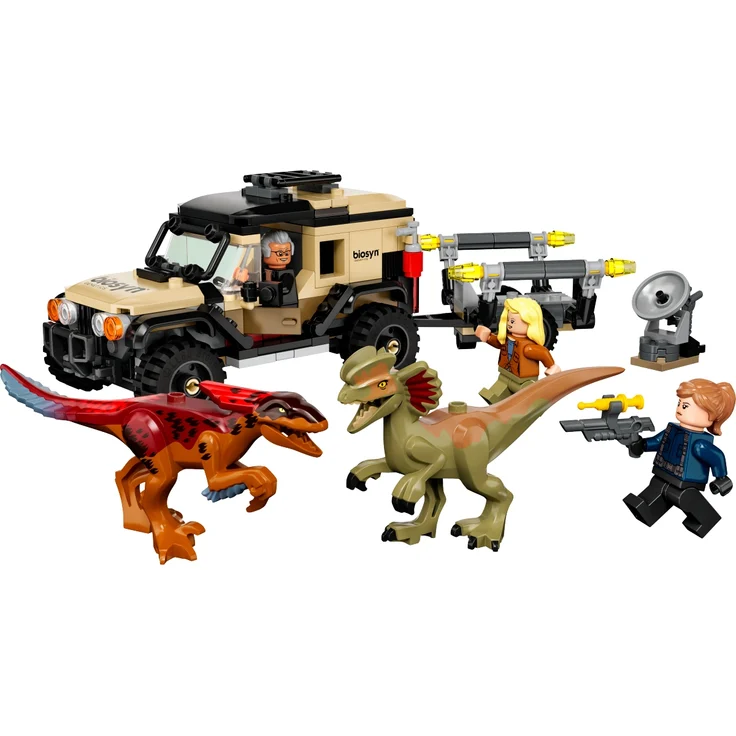Lego Jurassic World 76951 'Pyroraptor & Dilophosaurus Transport', 254 Teile, ab 7 Jahren – Bild 2