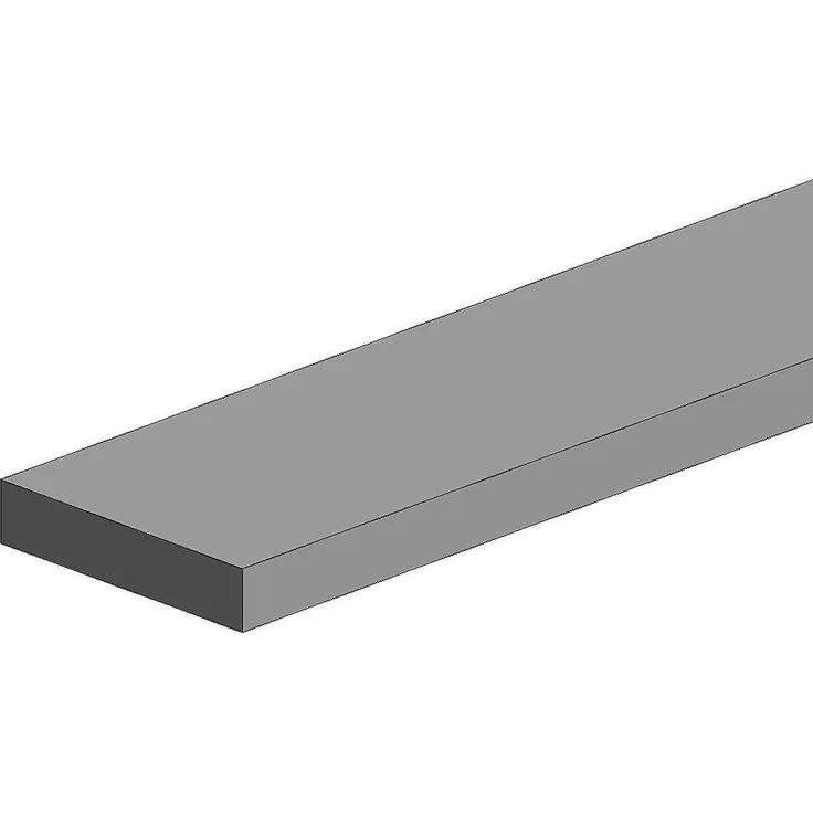K&S-Metall 965088 schmales Messingprofil, 300mm 2 Stück