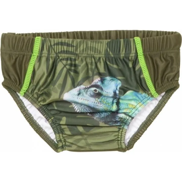 Schwimmende Windel Kameleon UV-beständig olivgrüne Jungen mt 86/92