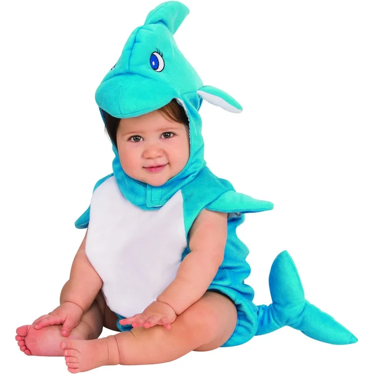 PxP 2510555 - Dolphin, Kleinkind Kostüm Gr. Toddler, Delfin Meer