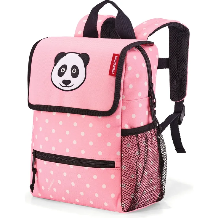 Reisenthel Backpack Kids Kinderrucksack Kindergarten Rucksack IE Panda Dots Pink