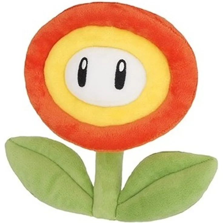 Nintendo Super Mario, Feuerblume, Plüsch, 18 cm – Bild 2