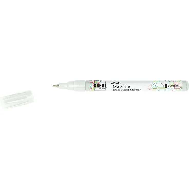 Kreul Lack Marker extrafine weiß, 0,8 mm