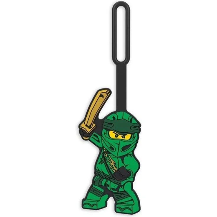 Euromic LEGO Ninjago Bag Tag LLOYD packed on printed car