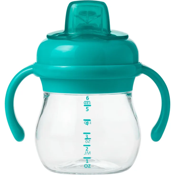 OXO Tot Transition Weiche Schnabeltasse Petrol Grün