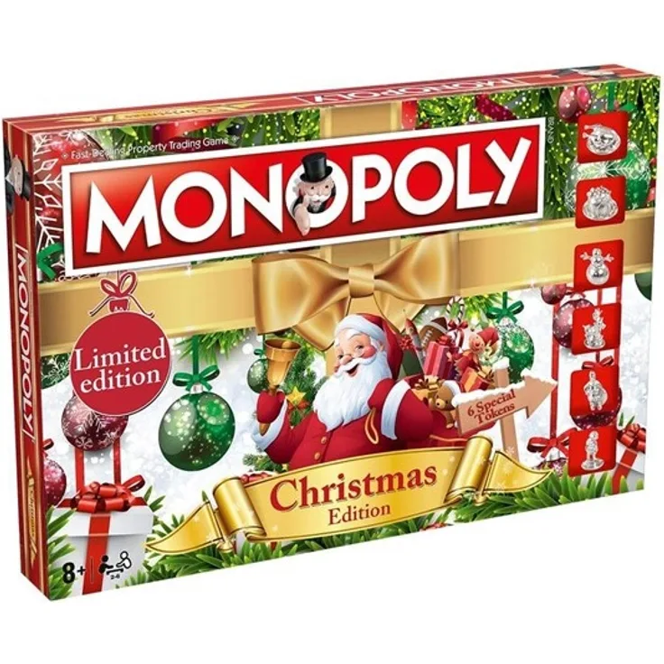 Winning Moves Christmas Monopoly (English)