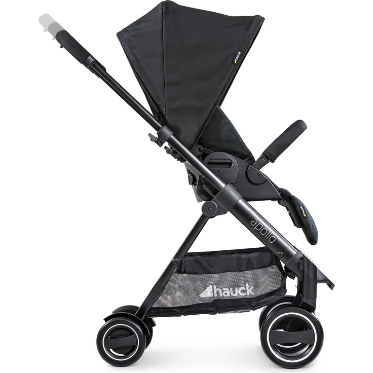 Hauck 'Apollo Duoset' Kombikinderwagen 2 in 1 Caviar, inkl. Babywanne und Beindecke – Bild 13